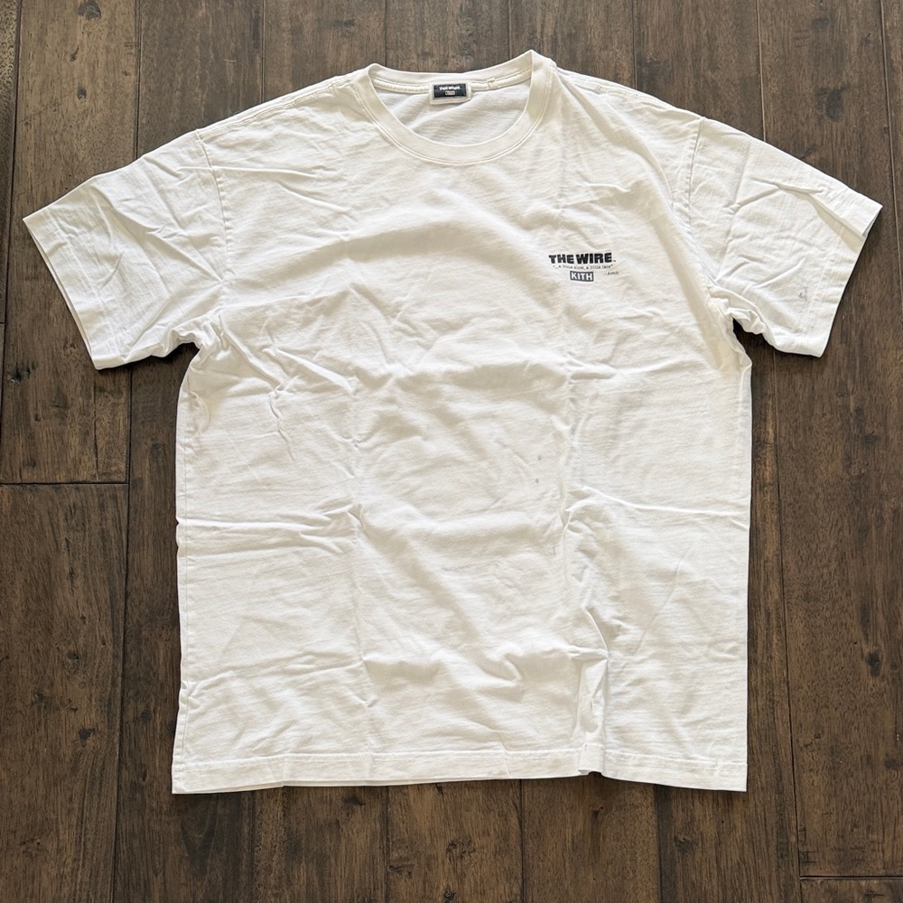 Kith x The Wire Graphic T Shirt HBO Streetwear Tee Size L